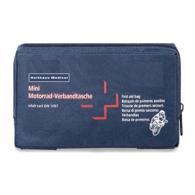 Holthaus Mini Motorrad Verbandtasche DIN 13 16| Packung (1 Stück)