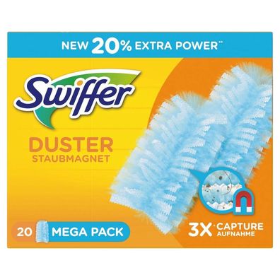 3x Swiffer Staubmagnet Duster große Staubfang-Tücher 20er MegaPack