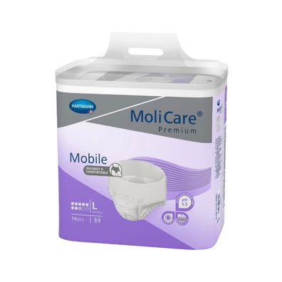 MoliCare Prem. Mobile 8 Tr L - B0BLHY94VT | Packung (14 Stück)