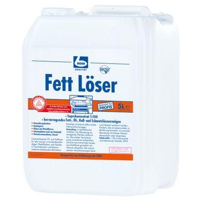 Dr. Becher Fett Löser - 5 Liter | Kanister (5000 ml)
