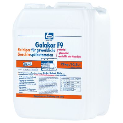 Dr. Becher Galakor F9 Geschirrreiniger - 12 kg Kanister | Kanister (12 kg)