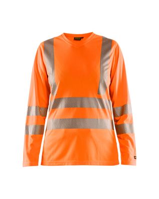 Blakläder Damen High Vis Shirt langärmelig 3485 1013 in 2 Farben