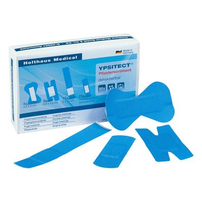 YPSITECT® Sortiment detectable, 50 Stück mit 5 Sorten - B0040GHJO0 | Packung (50 St