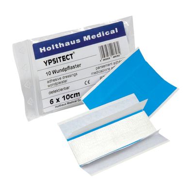 Holthaus Ypsitect® Wundpflaster, wasserabweisend 6 x 10 cm - 10 Pflaster | Packung (1