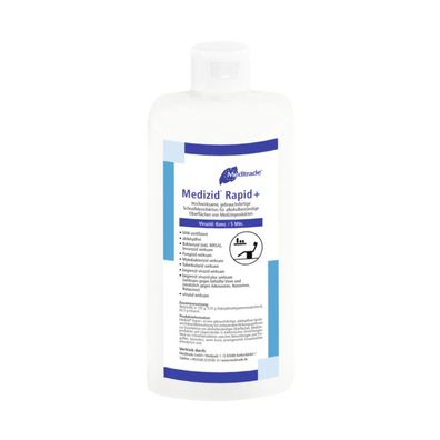 Meditrade Medizid Rapid+ Flächendesinfektion - 500 ml | Packung (500 ml)