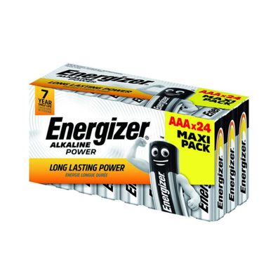 Energizer Alkaline Power Micro AAA-Batterie Vorteilspack | Packung (24 Stück)