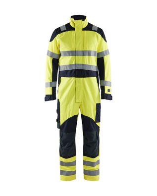 Blakläder Multinorm Overall Inhärent 6089 1512 in gelb/ marineblau