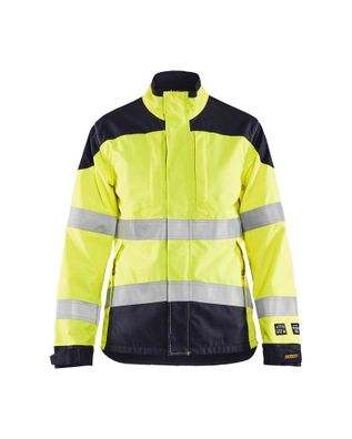 Blakläder Damen Multinorm Jacke 4969 1512 Inhärent High Vis gelb/ marineblau