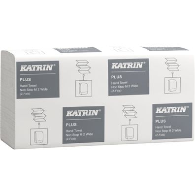 Katrin Papierhandtuch Plus Non Stop M2 wide 61587 2lg. ws 2.400Bl