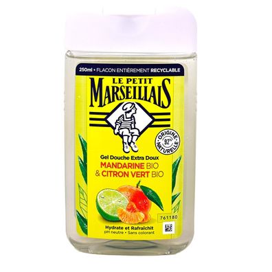 Le Petit Marseillais Duschgel mit Mandarine und Limette 250 ml aus Frankreich