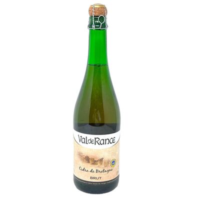 Val de Rance Cidre de Bretagne Brut Apfelwein aus Frankreich 0,75 Liter