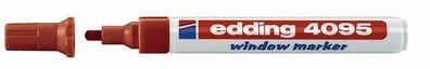 Edding 4-4095002 4095 Kreidemarker - 2 - 3 mm, rot