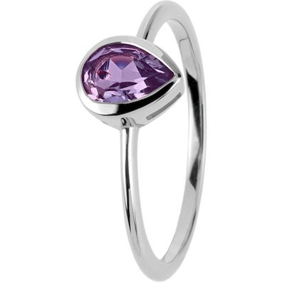 Jacques Lemans - Ring Sterlingsilber mit Amethyst - SE-R123C