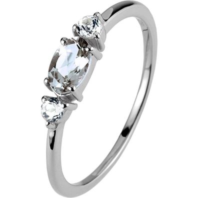 Jacques Lemans - Ring Sterlingsilber mit White Topaz - SE-R113A