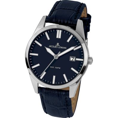 Jacques Lemans - Armbanduhr - Herren - Chronograph - Serie 200 - Sport - 1-2002F