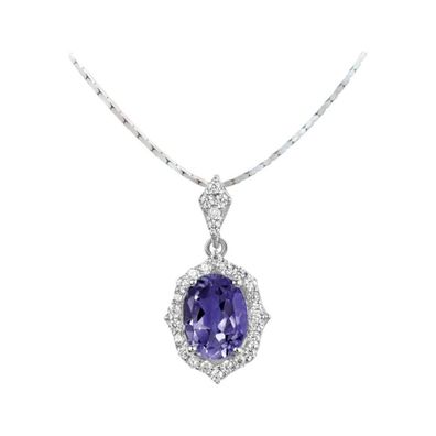 Jacques Lemans - Kette Sterlingsilber mit Amethyst - SE-C115C