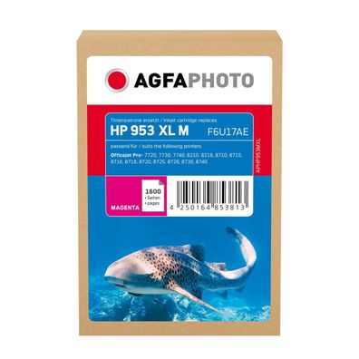 AgfaPhoto Tintenpatrone APHP953MXL wie HP F6U17AE 953XL m