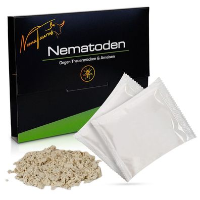 NemaTaurus® SF Nematoden | 250 Mio für 500 m² | Gegen Trauermücken,