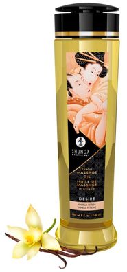 240 ml - SHUNGA Massage Öl Desire (Vanilla Fetish) 240ml