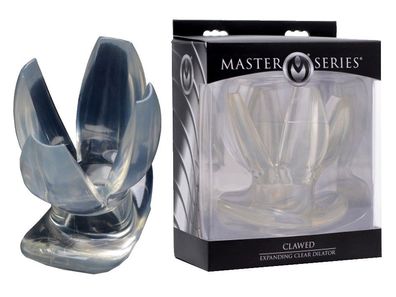 MASTER SERIES Clawed Expanding Clear Dilator