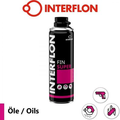 Interflon Fin Super 300ml Aerosol Trockenschmiermittel Kriechöl MicPol