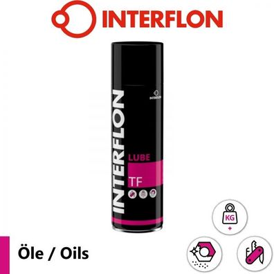 Interflon LUBE TF 500 ml Aerosol Trockenschmiermittel Kriechöl MicPol