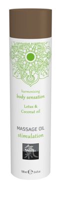 100 ml - Shiatsu Massage oil stimulation Lotus & Coconut oil 100ml