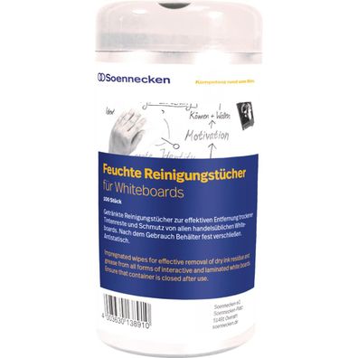 Soennecken Reinigungstuch 4829 f. Whiteboard 100 St./Pack