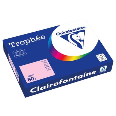 Clairefontaine Kopierpapier 1973PC A4 80g rosa 500Bl