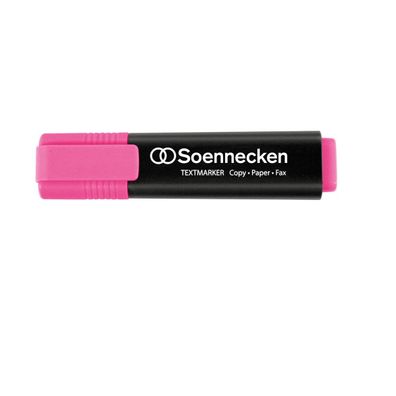 Soennecken Textmarker 3395 2-5mm Keilspitze rosa