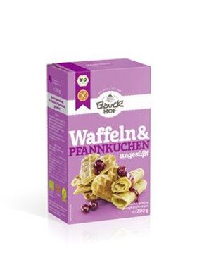 Bauck Mühle 6x Waffeln & Pfannkuchen glutenfrei Bio 200g