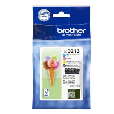 Brother LC3213VALDR Original Brother Tintenpatrone MultiPack Bk, , , (LC-3213VALDR)