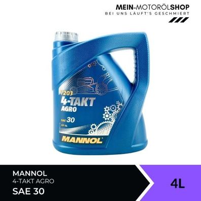 Mannol 4-Takt Agro SAE 30 4 Liter