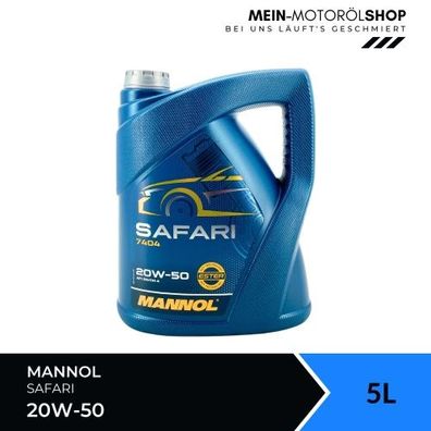 Mannol Safari 20W-50 5 Liter