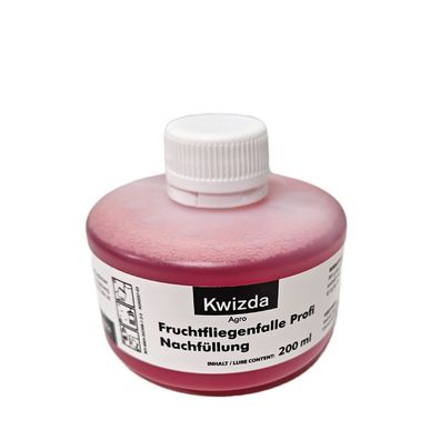 Lockstoff 200ml für Fruchtfliegenfalle