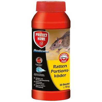 Rodicum Ratten Portionsköder 500g