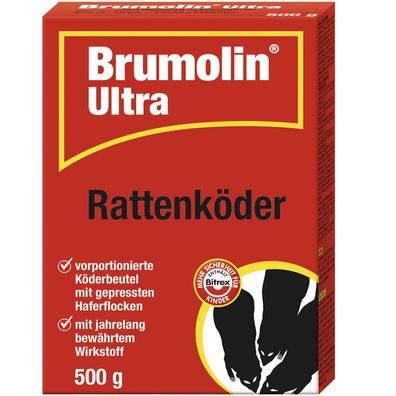 Brumolin Ultra Rattenköder 500g