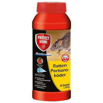 Rodicum Ratten Portionsköder 250g