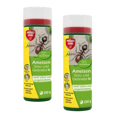 Natria Ameisen Streu- und Gießmittel N 2x250g Doppelpack