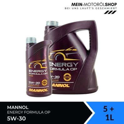 Mannol Energy Formula OP 5W-30 5 + 1 Liter