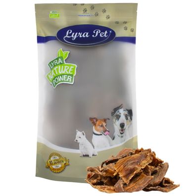 1 - 10 kg Lyra Pet® Dörrfleisch Chips 4 - 10 cm