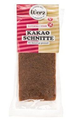 Naturkornmühle Werz Kakao Schnitte, glutenfrei 60g