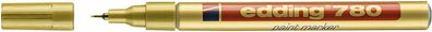 Edding 4780053 780 Lackmarker - 0,8 mm, gold