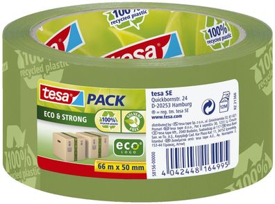 tesa® 58156-00000-00 Verpackungsklebeband tesapack® Eco & Strong - PP, 66 m x 50