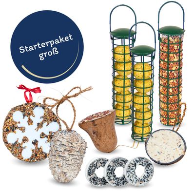 1 Stk. Lyra Pet® Vogelfutter Starterpaket groß