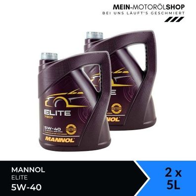 Mannol Elite 5W-40 2x5 Liter