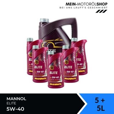 Mannol Elite 5W-40 5 + 5 Liter