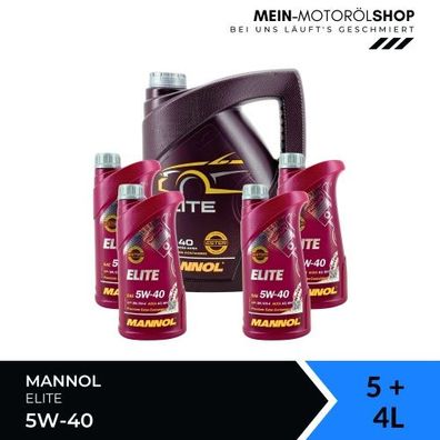 Mannol Elite 5W-40 5 + 4 Liter