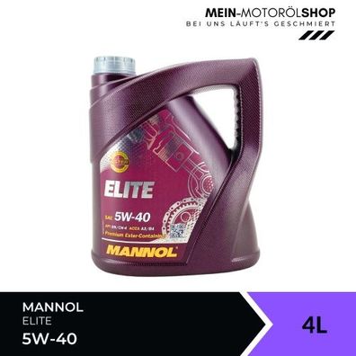 Mannol Elite 5W-40 4 Liter