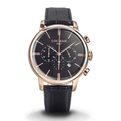 Locman - Armbanduhr - Herren - Chronograph - 1960 - 0254R01R-RRBKRGPK